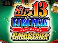 Hi Lo 13 European Blackjack Gold